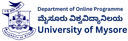 Mysore University logo